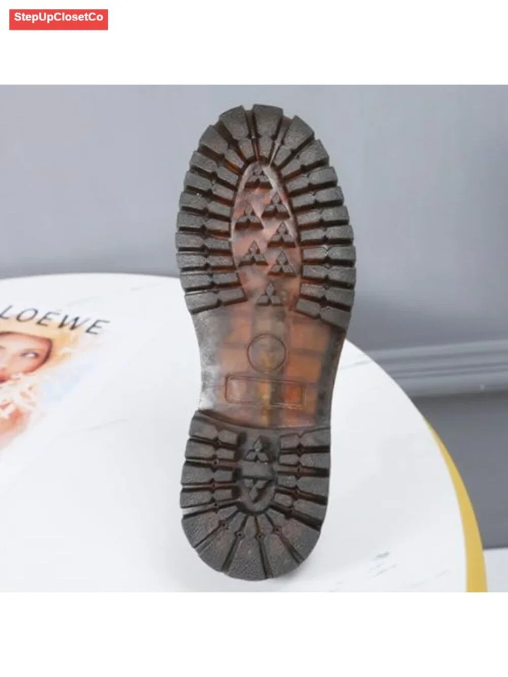 Women's Mary Jane Flats Comfortable Non-Slip Work Shoes Adjustable Hook Loop